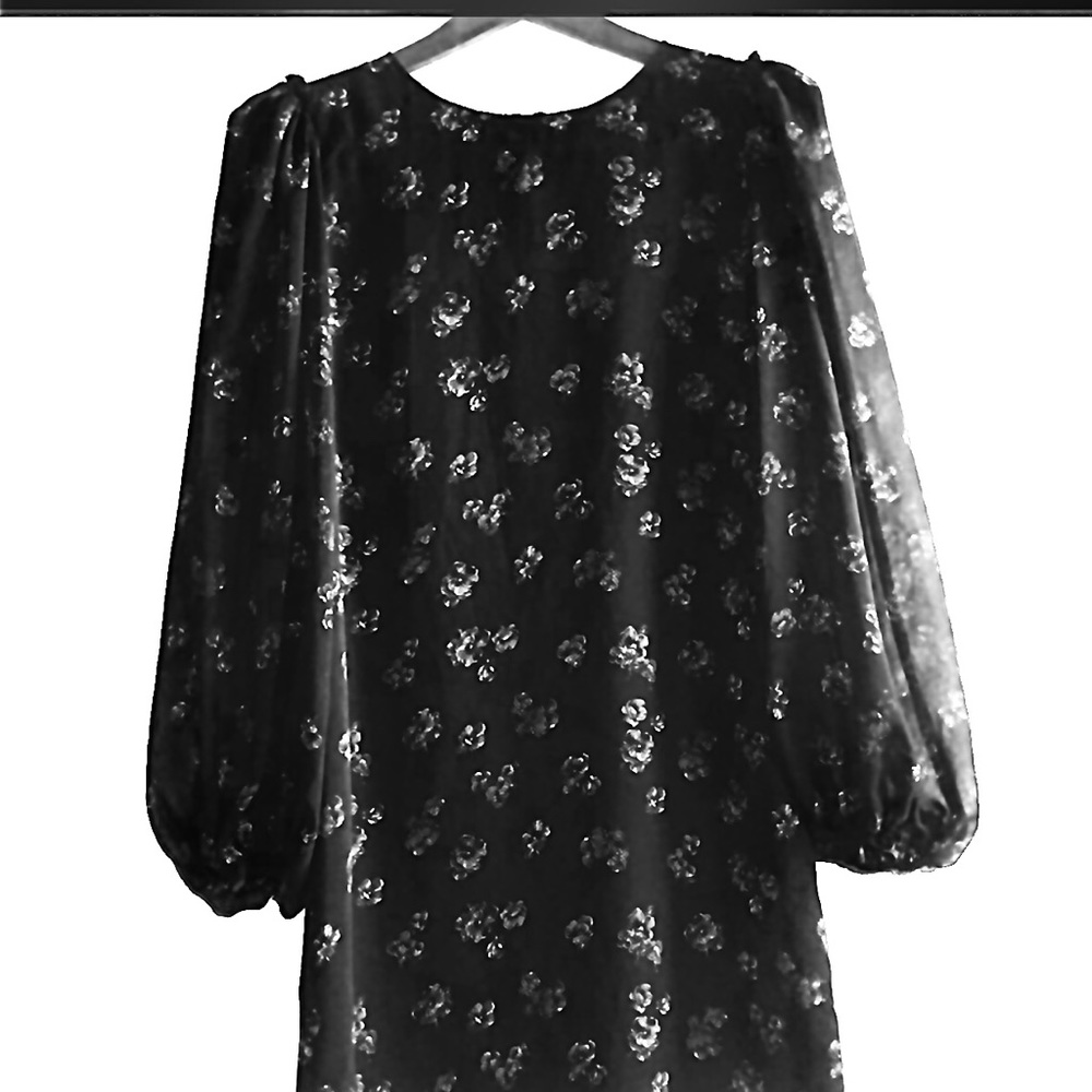 Victoria Secret black long sleeve dress size 6